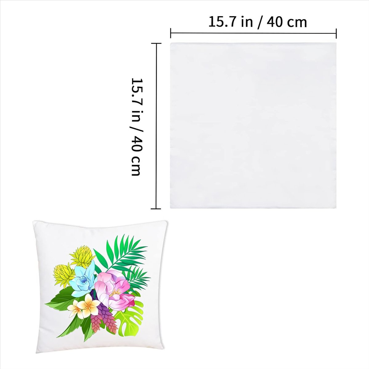 ปลอกหมอนเปล่าสำหรับงานซับลิเมช - Pillow Cover Sublimation บทวิจารณ์และราคา