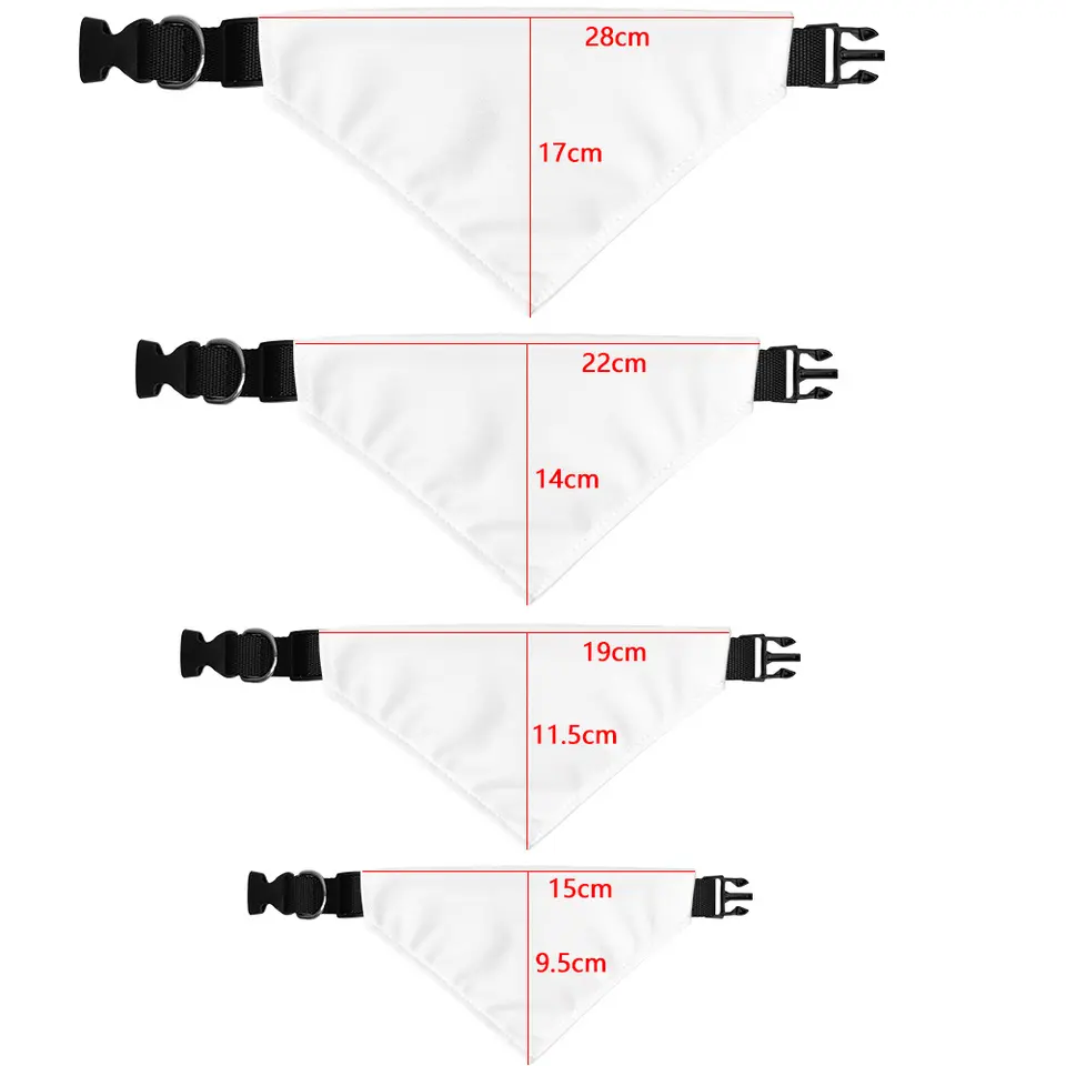 ผ้าพันคอสามเหลี่ยมสีขาวสำหรับส - Bandana Blank White บทวิจารณ์และราคา