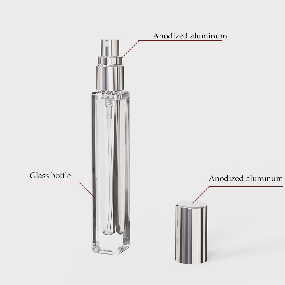 ขวดสเปรย์น้ำหอมแบบพกพา 5 ชิ้น  - Water Bottle Blank บทวิจารณ์และราคา