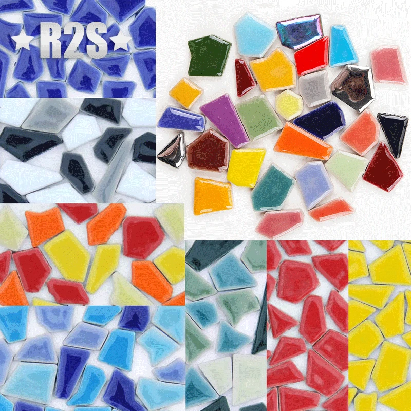 กระเบื้องโมเสคพอร์ซเลน 100 กรั - Ceramic Tile Blank บทวิจารณ์และราคา