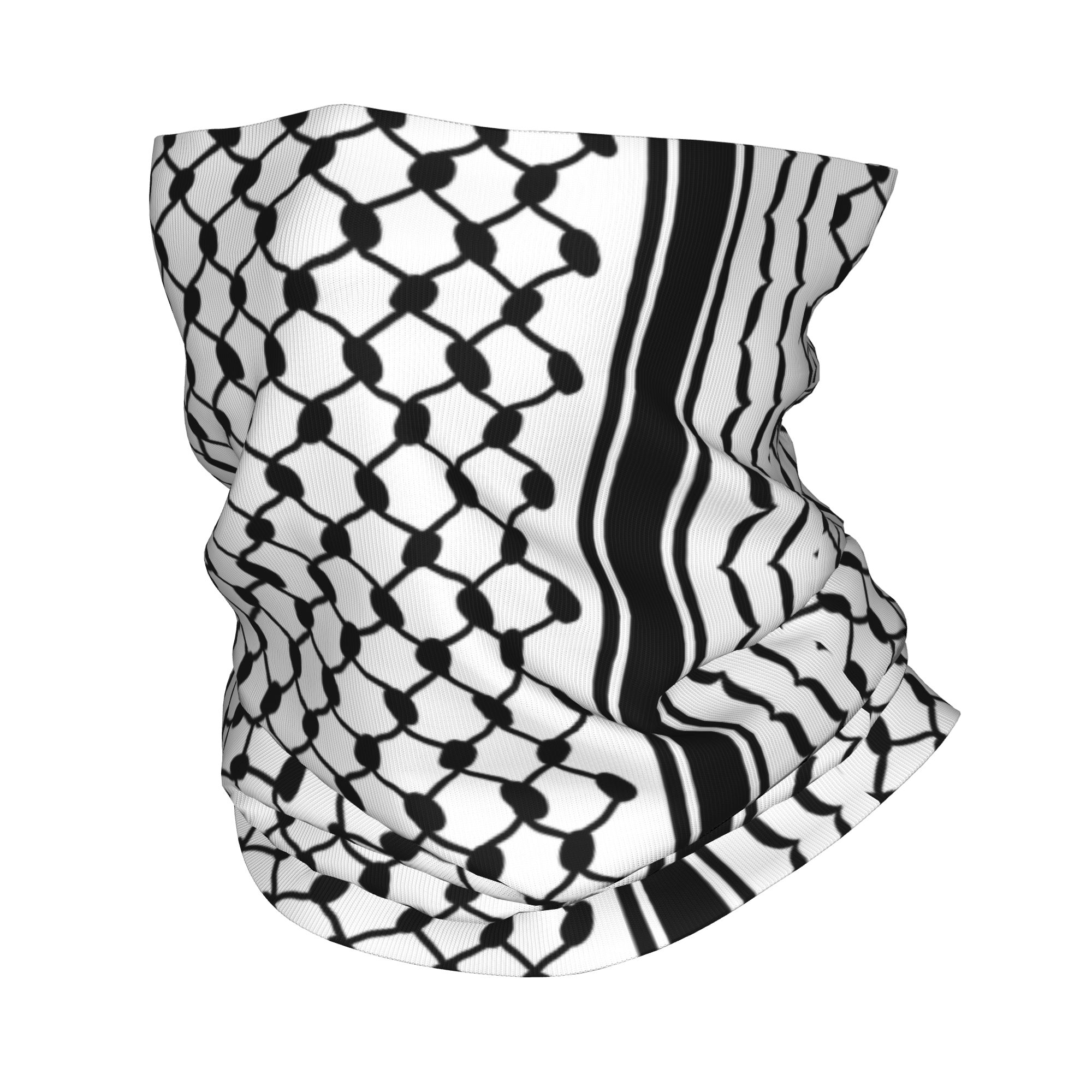ผ้าคลุมศีรษะแบบเชมากห์ ผ้าพันค - Bandana Blank White บทวิจารณ์และราคา