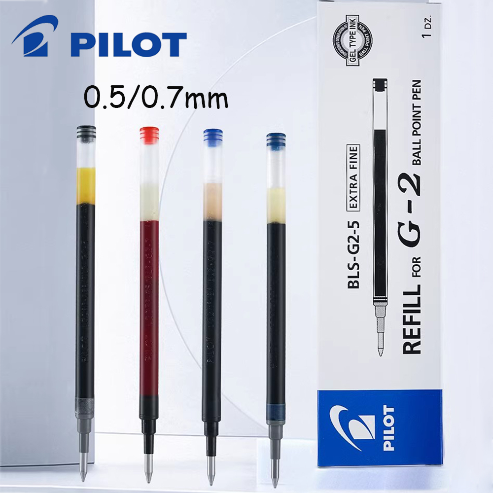 12 ชิ้นญี่ปุ่น PILOT ปากกาเจลร - Pilot Pen G2 บทวิจารณ์และราคา