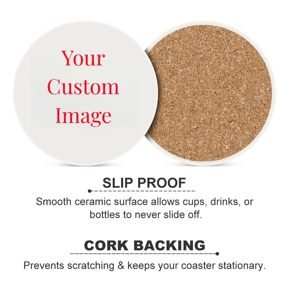 จานรองแก้วทรงกลมพิมพ์ลายตามสั่ - Coaster Sublimation Blank บทวิจารณ์และราคา