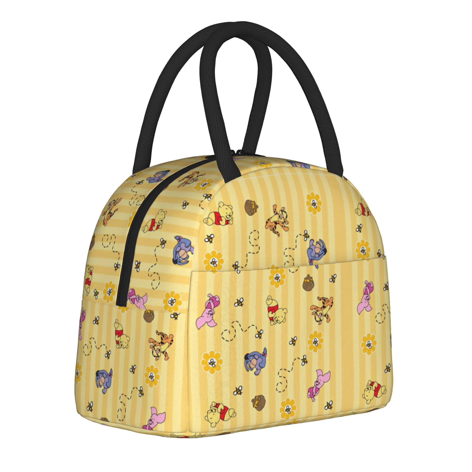 กระเป๋าใส่อาหารกลางวันลายผึ้งน - Tote Bag Sublimation บทวิจารณ์และราคา
