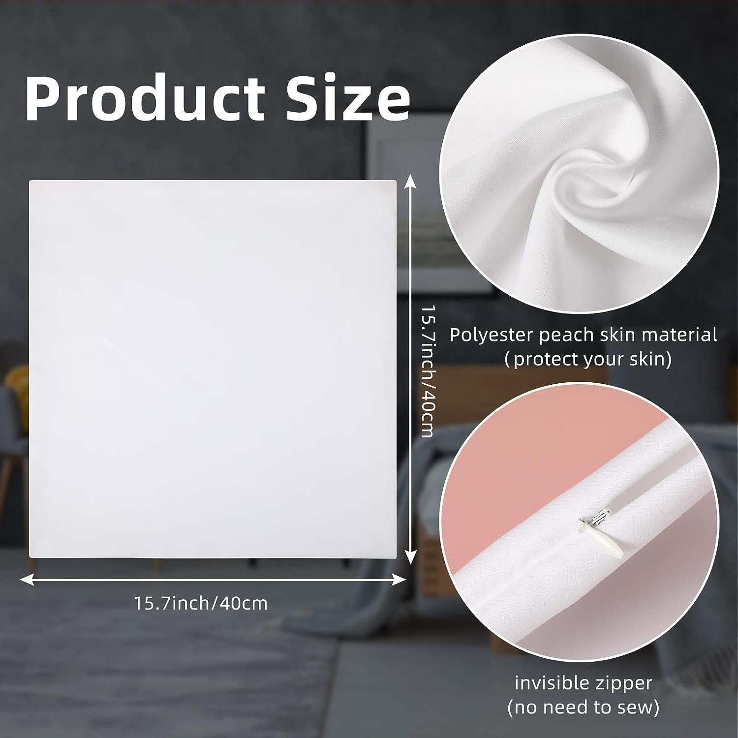 4ชิ้นช่องว่างการระเหิดปลอกหมอน - Pillow Cover Sublimation บทวิจารณ์และราคา