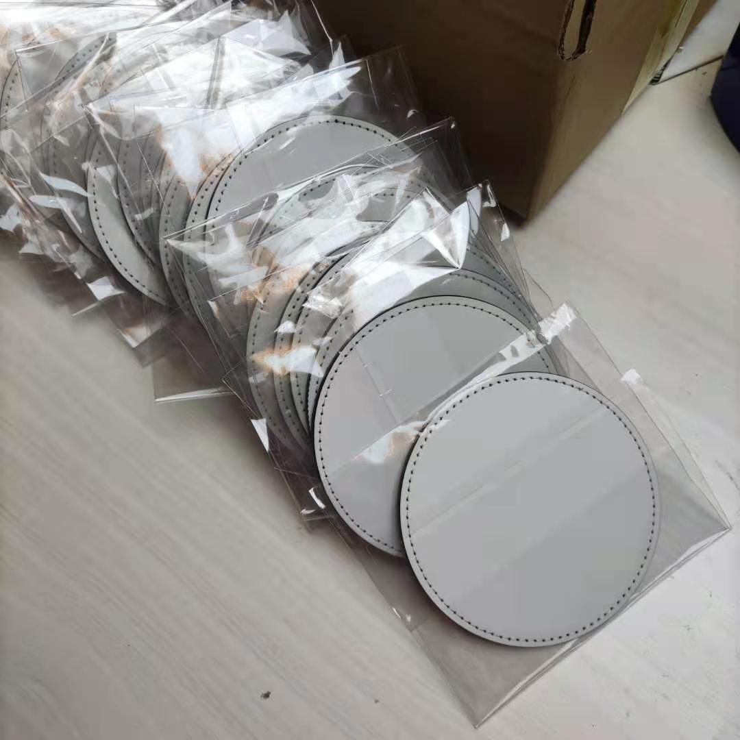 50 ชิ้น/ล็อต 10*10 ซม.ใหม่เปล่ - Coaster Sublimation Blank บทวิจารณ์และราคา