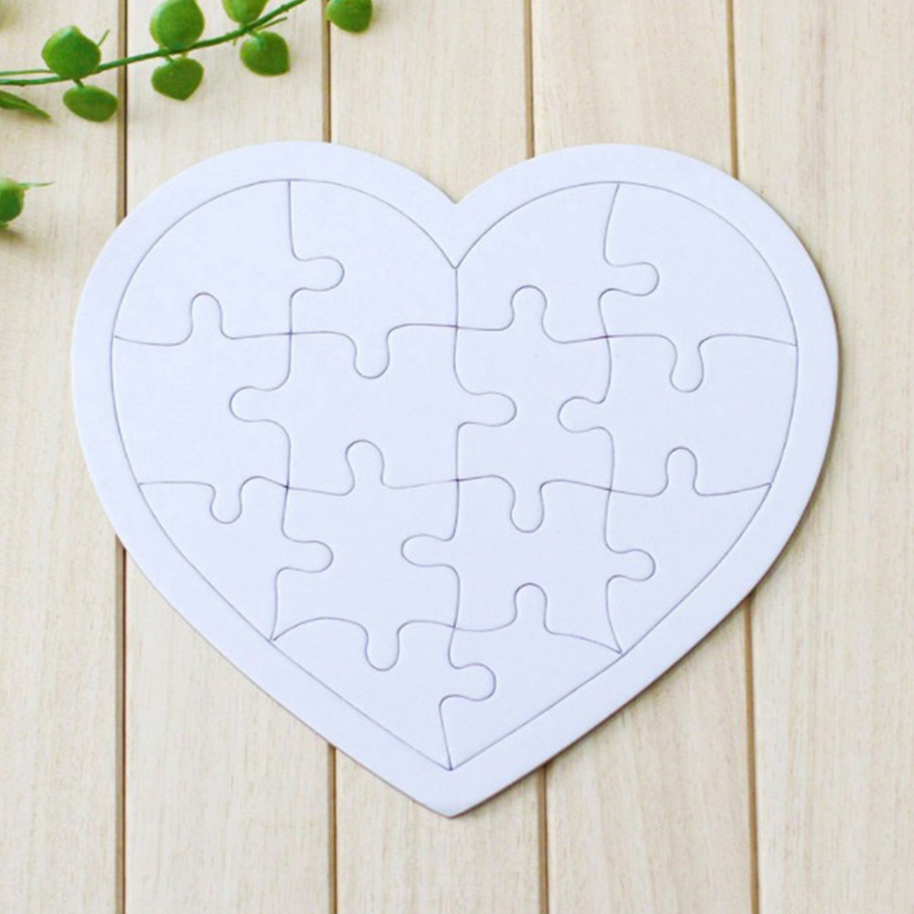 ชุดจิ๊กซอว์กระดาษเปล่าสำหรับระ - Puzzle Blank White บทวิจารณ์และราคา