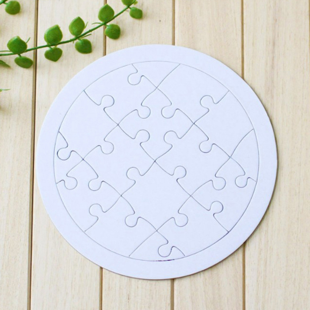 ชุดจิ๊กซอว์กระดาษเปล่าสำหรับระ - Puzzle Blank White บทวิจารณ์และราคา