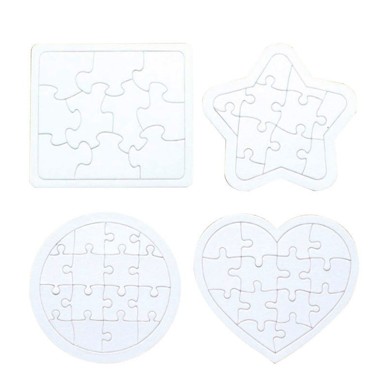 ชุดจิ๊กซอว์กระดาษเปล่าสำหรับระ - Puzzle Blank White บทวิจารณ์และราคา
