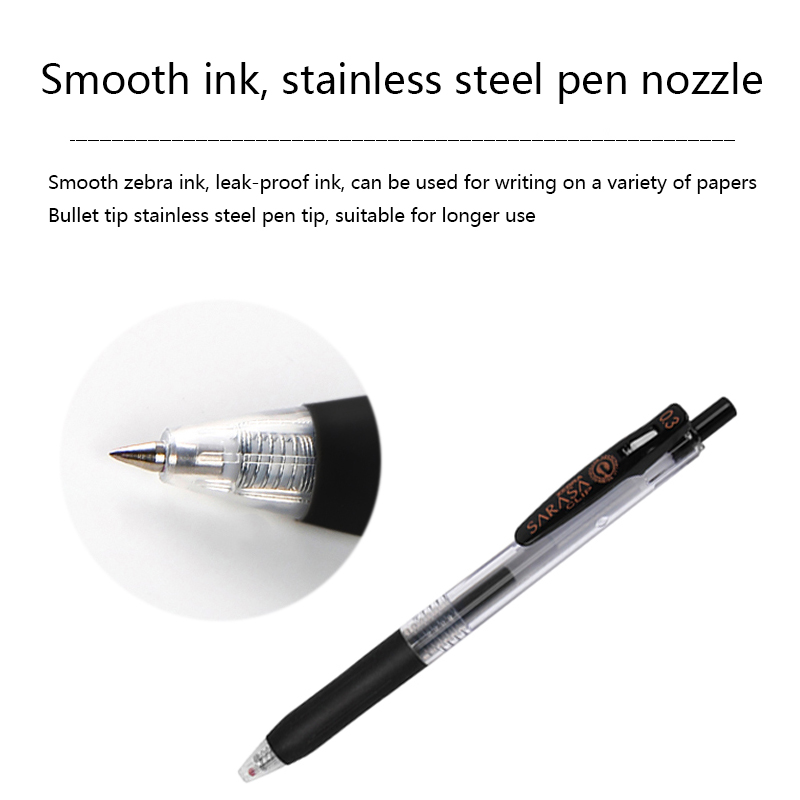 ปากกา JJH15ปากกาหมึกเจลสี Zebr - Zebra Pen Sarasa บทวิจารณ์และราคา