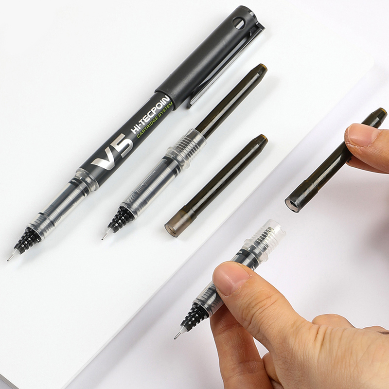 ปากกาปากกาหมึกเจลนักบิน V5เติม - Pilot Pen Frixion บทวิจารณ์และราคา