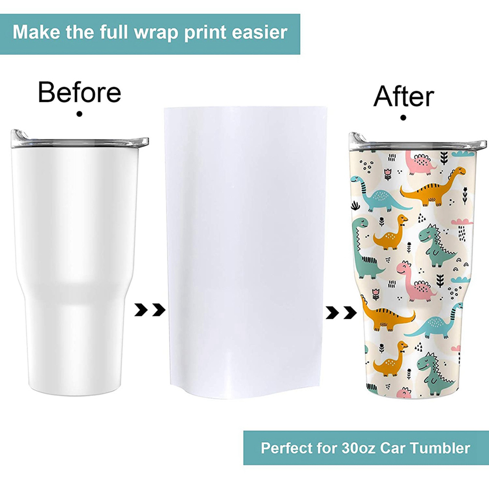 ABBN-8X12 นิ้ว ปลอกหุ้มแบบหดสำ - Sublimation Mug White บทวิจารณ์และราคา